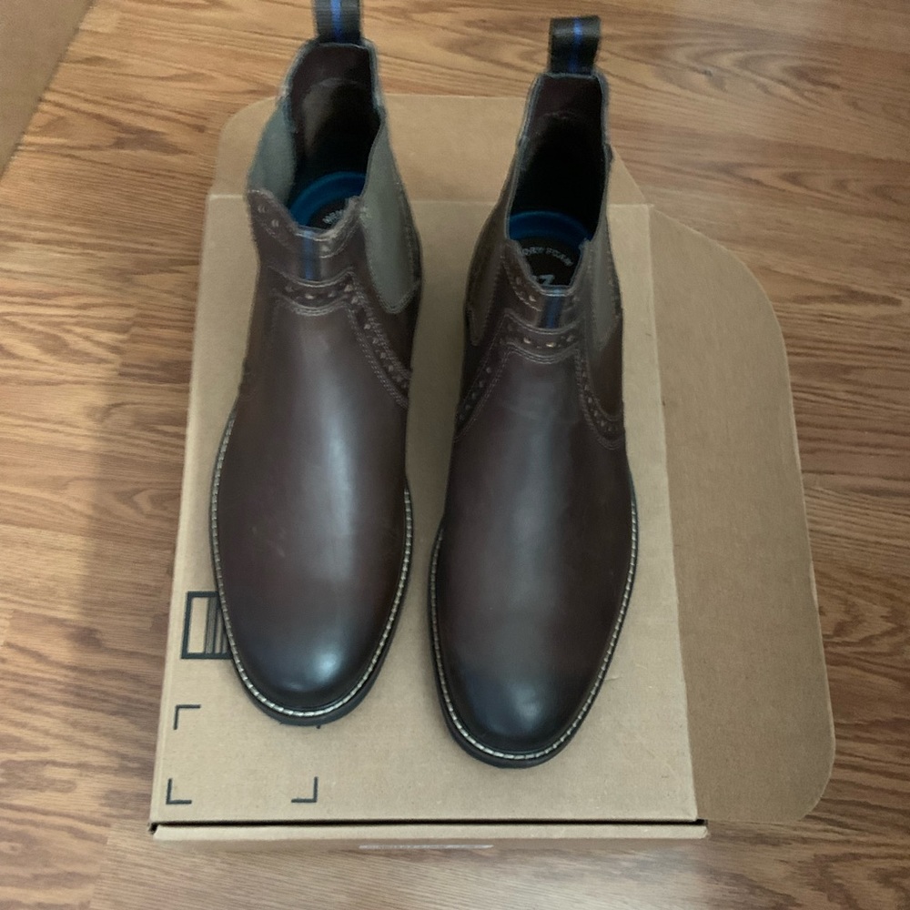 Nunn Bush Men's Otis Classic Chelsea Boot KORE Lightweight Walking Technology
